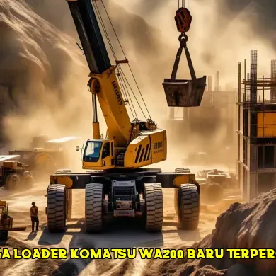 Analisis Harga Loader Komatsu WA200 Baru untuk Proyek Anda